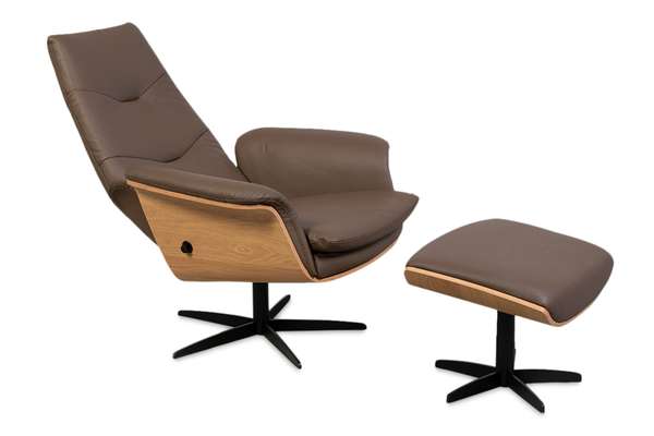 Gealux Medusa relaxfauteuil met hocker - Materiaal