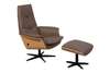 Gealux Medusa relaxfauteuil met hocker - Materiaal
