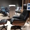 Conform Air relaxfauteuil met voetenbank - Vooraanzicht