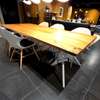 Riva Iron Light eettafel - 240x100 - Vooraanzicht