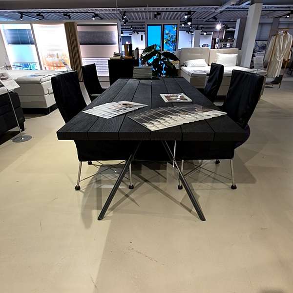 Riva Iron light Squared eettafel - 240x100 - Showroom