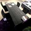 Riva Iron light Squared eettafel - 240x100 - Zijaanzicht links
