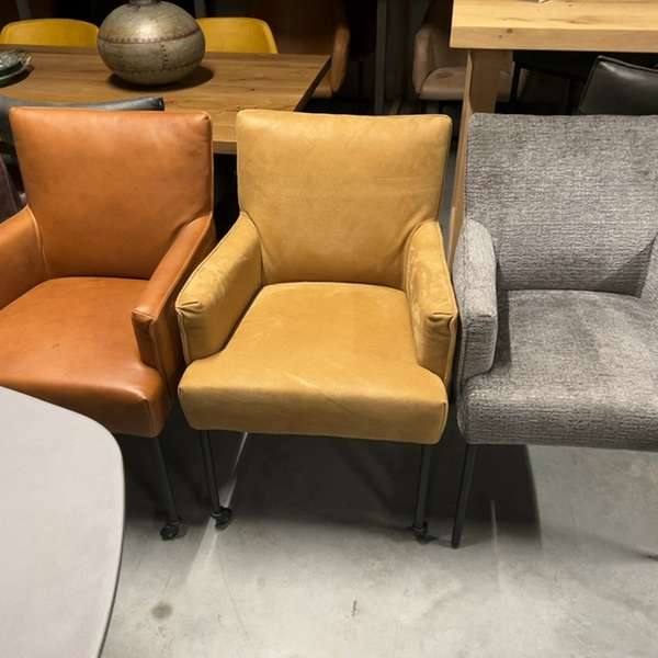RT Design Trani eetkamerstoel (set van 3) - Showroom
