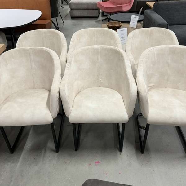 RT Design Oliva eetkamerstoel (set van 6) - Showroom