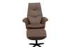 Afbeeldingen van Gealux Medusa relaxfauteuil met hocker