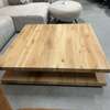 RT Design Oud Eiken salontafel - Vooraanzicht