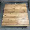 RT Design Oud Eiken salontafel - Zijaanzicht links