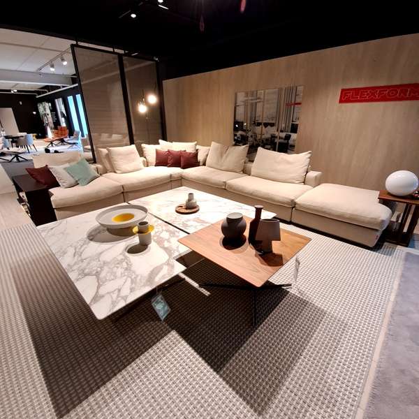 Flexform Groundpiece hoekbank - Showroom