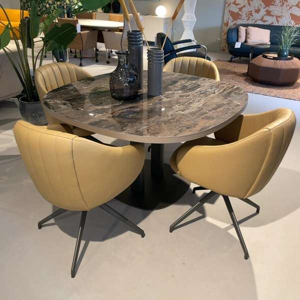 Leolux Baani eetkamerstoel (set van 4) - Showroom