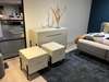 Novamobili Float nachtkastje (set van 2) met commode - Materiaal