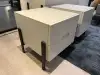 Novamobili Float nachtkastje (set van 2) met commode - Materiaal