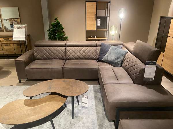 Henders & Hazel Busan hoekbank met poef - Showroom