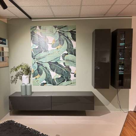 Hülsta Now Vision dressoir met hangkasten - Materiaal