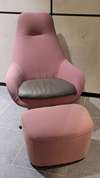 Pode Sparkle Two fauteuil met poef - Materiaal