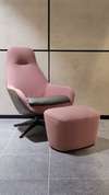 Pode Sparkle Two fauteuil met poef - Materiaal