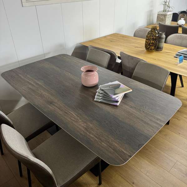 bert plantagie Boot eettafel - 180x100