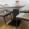 bert plantagie Boot eettafel - 180x100 - Vooraanzicht