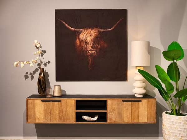 RT Design I am a Bull wanddecoratie - Materiaal