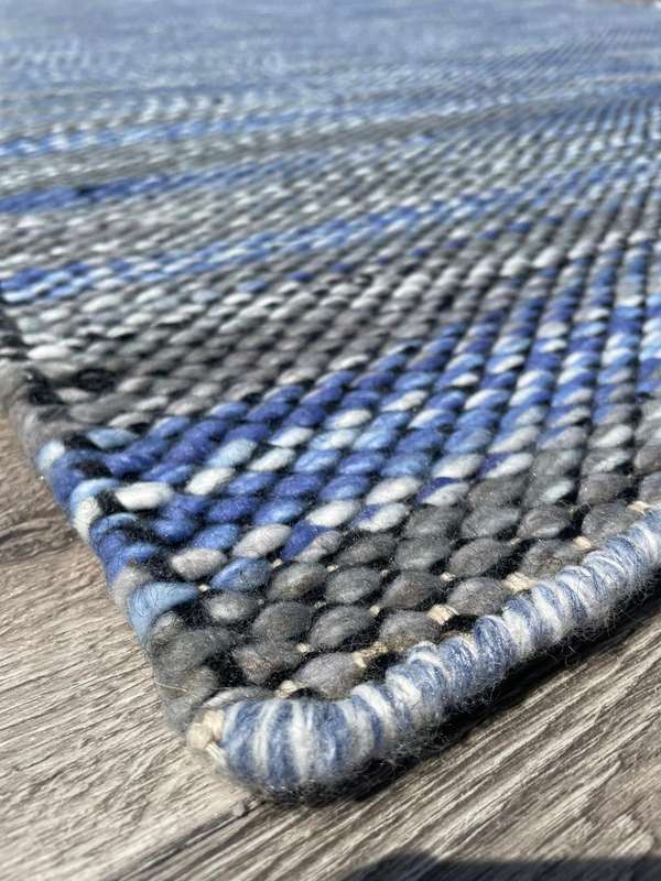 Brinker Carpets Spotlight Blue Multi vloerkleed - 160x230 - Materiaal