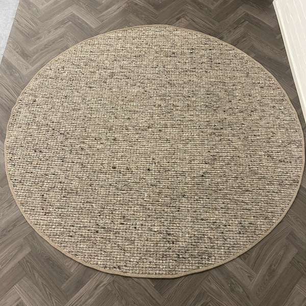 Brinker Carpets Wool Structres vloerkleed - Ø270 - Materiaal