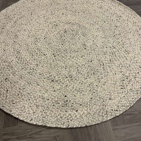 Brinker Carpets Step Wool vloerkleed - Ø200 - Materiaal