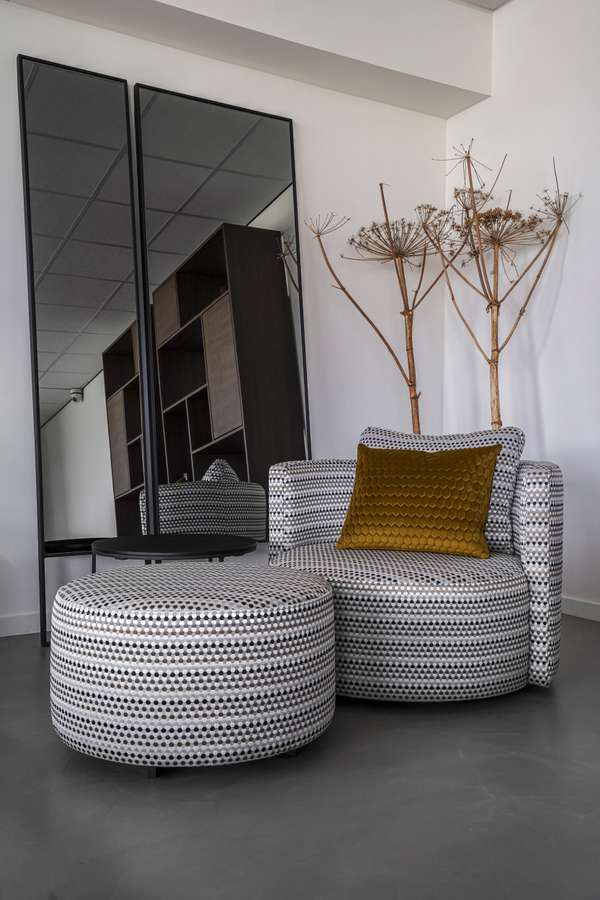 RB Collection Ampezzo fauteuil met hocker