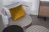 RB Collection Ampezzo fauteuil met hocker - Vooraanzicht