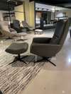 Jori Time-Out Smoke fauteuil met poef - Materiaal