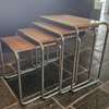 Thonet B9 bijzettafel (set van 4) - Vooraanzicht