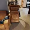 Tower Living Massief Teak ladenkast - Vooraanzicht