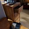 Tower Living Massief Teak ladenkast - Achter aanzicht