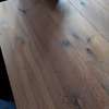 Private Label Gestoomd Eiken eettafel - 200x100 - Zijaanzicht links