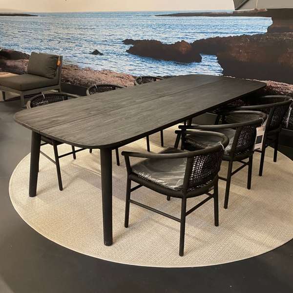Max & Luuk Lennon tuintafel - 280x110 met Kevin tuinstoel (set van 6)
