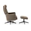 Feelings Barna relaxfauteuil met poef - Details