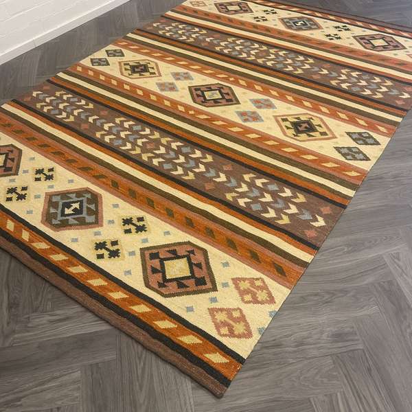 Brinker Carpets Kelim vloerkleed - 200x280 - Materiaal