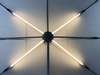 Glaz Ambiente Nova zweefparasol - 400x300 met verlichting - Details