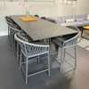 Borek Faro High Dining tuintafel met Majinto eetkamerstoel (set van 8) - Showroom