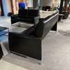 Leolux Felizia 3-zitsbank met 2-zitsbank met fauteuil - Achter aanzicht