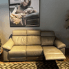 Natuzzi Estremo C126 3-zitsbank - Materiaal