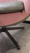 Pode Sparkle fauteuil met poef - Materiaal