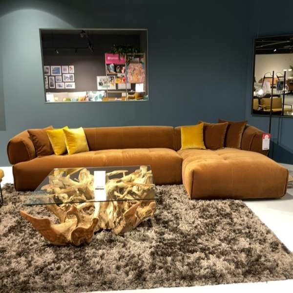Private Label Suave hoekbank - Showroom