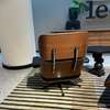Vitra Lounge Chair relaxfauteuil met poef - Achter aanzicht