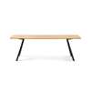 Feelings Freiburg eettafel - 200x100 - Materiaal