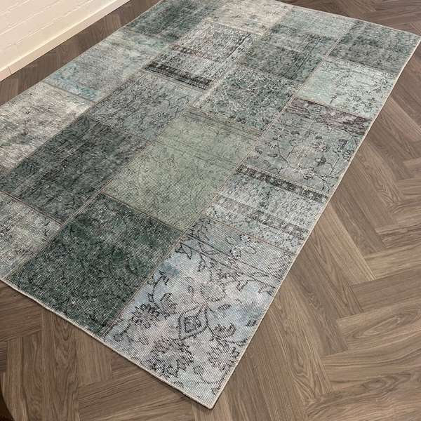 Brinker Carpets Estate Patchwork vloerkleed -  190x290 - Materiaal