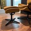 Stressless Rome relaxfauteuil met hocker - Achter aanzicht