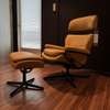 Stressless Rome relaxfauteuil met hocker - Achter aanzicht