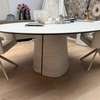 Cattelan Italia Rado eettafel - Ø158 - Zijaanzicht rechts