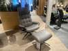 Stressless London Highback M relaxfauteuil met hocker - Materiaal