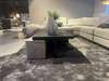 Van der Drift Darosso Marque salontafel met hocker - Materiaal