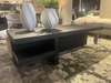 Van der Drift Darosso Marque salontafel met hocker - Materiaal
